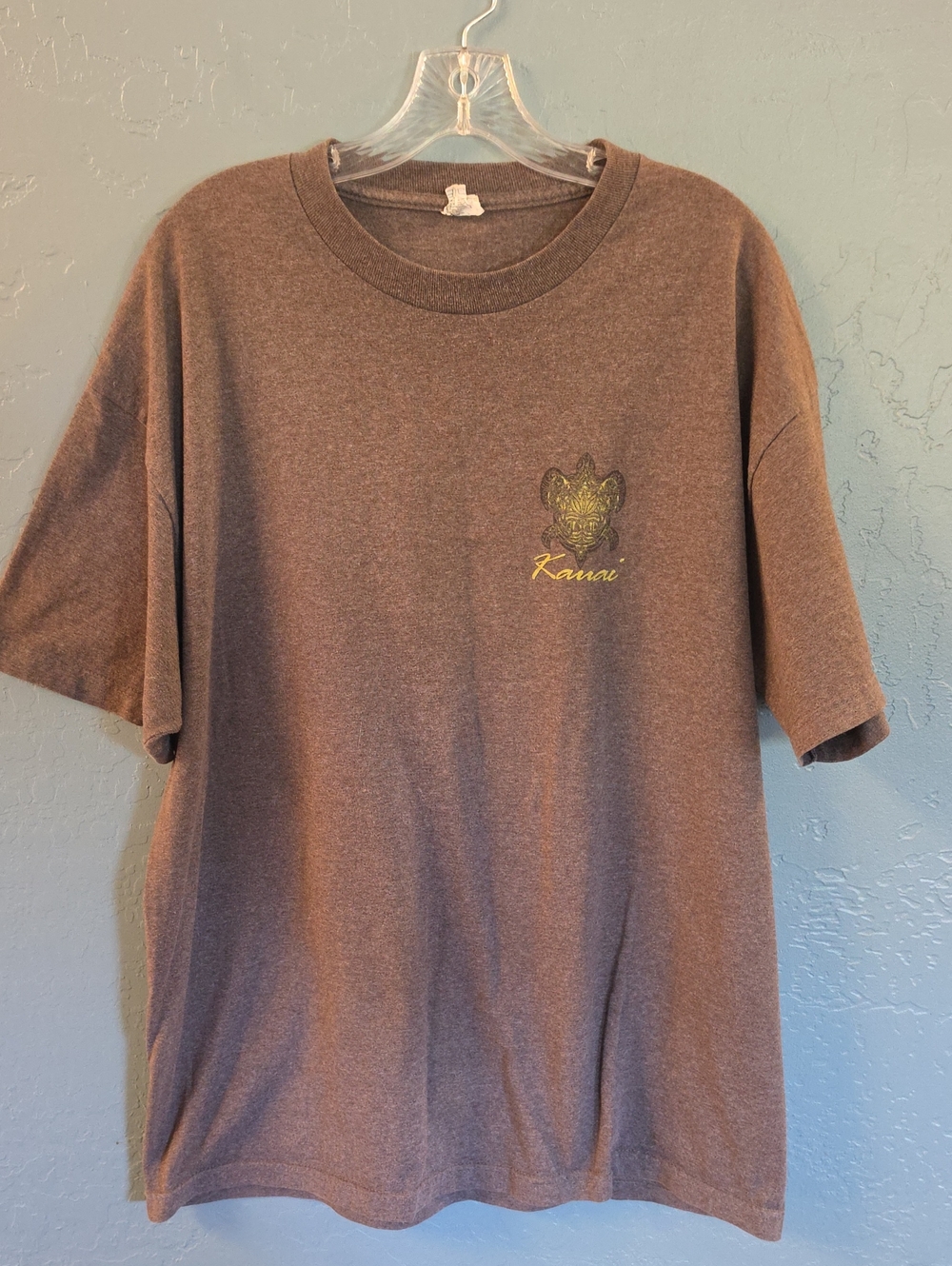 VTG Kauai Turtle Alstyle Brown Short-Sleeve Crew T-Shirt